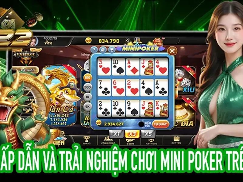 Trải nghiệm casino trực tuyến với dealer chuyên nghiệp tại Nền tảng E
