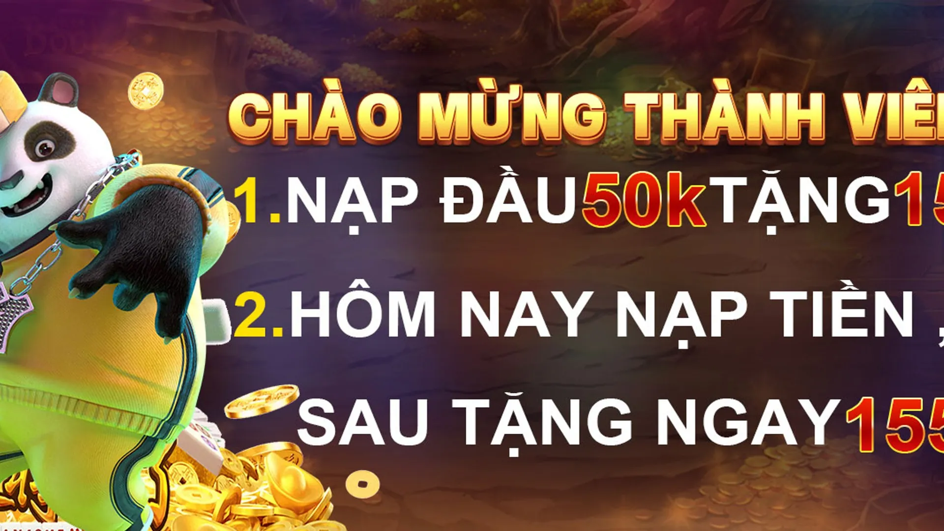 Hình ảnh ưu đãi chào mừng Game Bet